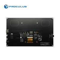 Écran tactile Proculus 10,1 pouces 1024x600, moniteur portable, écran tactile LCD IPS pour Raspberry Pi