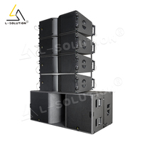 Système de Son Complet Professionnel à Longue Portée: 8 Haut-Parleurs Passifs K210 Line Array 10 Pouces à Deux Voies et 2 Caissons de Basses KS28