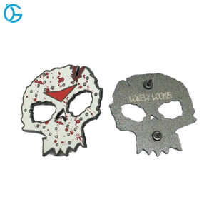 <span class=keywords><strong>La</strong></span> aduana de China de fábrica occidental de Halloween divertido metálica pintada placa - Product Image 4