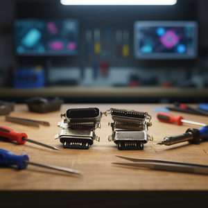 Cables Flexibles para Teléfono Móvil con Conector de Carga Tipo C CC45 para Note 9 Pro - Product Image 3