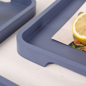 Plateau de service carré Greatek avec poignée pour le thé et les aliments, compatible avec les produits alimentaires 9325 - Product Image 4