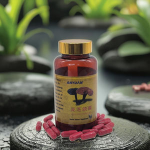 Лучший стандарт Ganoderma Lucidum/Lingzhi/красный экстракт грибов рейши в капсулах 100 капсул - Product Image 2