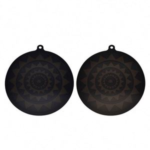 <b>Silicone</b> Classic Style Induction Cooktop Mat Non-Slip Scratch Protector Pad Electric Stove Kitchen Table Use Food Commercial - Product Image 4