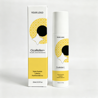 Sérum roulant pour les yeux 2,5 % caféine et peptides, effet rafraîchissant, anti-âge, réduit les rides, hydratant, tout-en-un