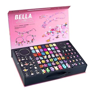 2024, superventas <span class=keywords><strong>para</strong></span> <span class=keywords><strong>niñas</strong></span>, 3 en 1, joyero con cuentas DIY, collar de juguete, pulsera decorativa, juguetes <span class=keywords><strong>para</strong></span> <span class=keywords><strong>niñas</strong></span> - Product Image 1