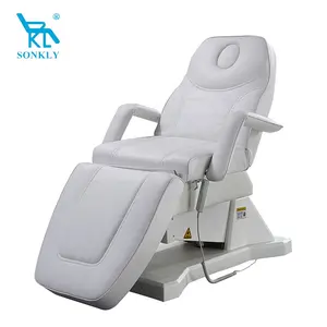 Sonkly Brand Four Motor Electric Beauty Bed Can Customize Beauty Facial Massage, Tattoo, Physical Therapy, Spa and Haircut Bed