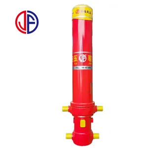 HYVA tipping truck front end telescopic hydraulic cylinders for hoist