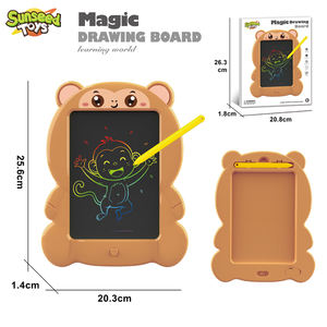 <span class=keywords><strong>Jeu</strong></span> <span class=keywords><strong>de</strong></span> société interactif pour enfants <span class=keywords><strong>de</strong></span> 3 à 10 ans, tableau éducatif LED pour enfants, jouet <span class=keywords><strong>de</strong></span> dessin, fonctions d'écriture et <span class=keywords><strong>de</strong></span> peinture, 8,5 pouces - Product Image 4