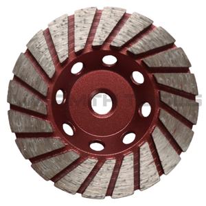 Теплые инструменты турбо алмазные чашки шлифовальные круги M14 100 мм 5 мм толщина средняя абразивная высокая скорость для бетонной поверхности - Product Image 1