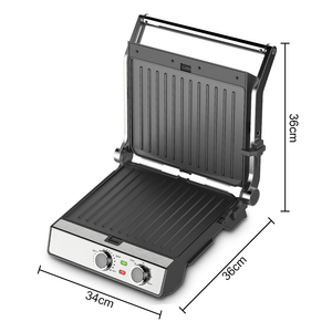 Bistecca macchina <span class=keywords><strong>per</strong></span> la torrefazione domestica bistecca 2023 nuove buone vendite 90/180 piega regolatore di temperatura cottura antiaderente - Product Image 2