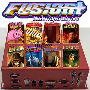 Scheda PC Fusion Plus Lightning Edition 8in1 con Case, Funzione Skill Game Follow, Scheda PCB per Macchine da Gioco Arcade e Divertimento - Product Image 1