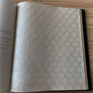 高級54インチ生地裏打ちビニール壁紙商業ホテル壁紙 - Product Image 4