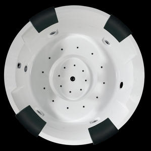 Grand panneau de commande pour quatre personnes Drop in Round Build In Massage Baignoire <span class=keywords><strong>whirlpool</strong></span> Blaneo - Product Image 2