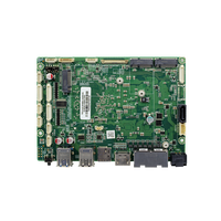 Small Size Industrial Single Board PC Intel Pentium 4 Core 4 Thread Low Power Consumption LPDDR4 MAX 8GB Dual LAN SATA Desktop