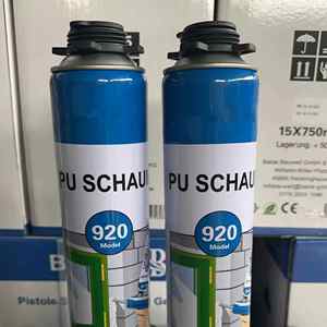 Colle de liaison pour briques de béton, adhésif en <span class=keywords><strong>mousse</strong></span> PU, collage puissant, <span class=keywords><strong>mousse</strong></span> PU au lieu de mortier de <span class=keywords><strong>ciment</strong></span>, économie de coûts, pratique - Product Image 3