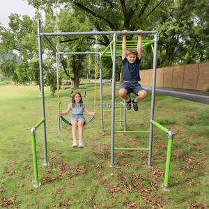 Barras de Acero Resistentes Zoshine <span class=keywords><strong>para</strong></span> <span class=keywords><strong>Ejercicio</strong></span> al Aire Libre, <span class=keywords><strong>para</strong></span> Jardín, Casa, Parque Infantil, <span class=keywords><strong>Parques</strong></span> de Trampolín, Equipo de <span class=keywords><strong>Ejercicio</strong></span> <span class=keywords><strong>para</strong></span> Adultos - Product Image 2