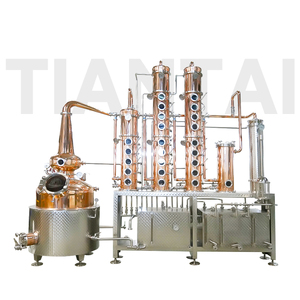 Equipo de Destilación Híbrido de 800L |   Columna de Destilación de Whisky/Ginebra de Acero Inoxidable y Cobre, de Alta Eficiencia, para Gas Natural - Product Image 4