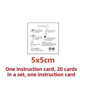 Autocollants de <span class=keywords><strong>tatouage</strong></span> K-POP 5x5cm, motif groupe de filles Tueuses de démons, 20 pièces, décalcomanies de dessins animés, transfert à l'eau, adhésifs jetables - Product Image 4
