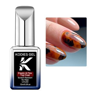 Couche de finition KODIES GEL Flex super brillante finition gel <span class=keywords><strong>semi</strong></span>-permanente marque privée OEM/ODM fournitures de vernis gel couche de <span class=keywords><strong>base</strong></span> vente en gros - Product Image 5