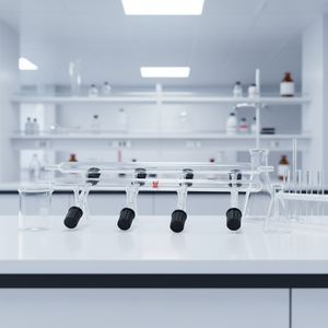 Vejiga <span class=keywords><strong>de</strong></span> vacío <span class=keywords><strong>de</strong></span> doble banco Schlenk <span class=keywords><strong>de</strong></span> <span class=keywords><strong>vidrio</strong></span> borosilicato para gases inerts, <span class=keywords><strong>de</strong></span> CS Labglass, para <span class=keywords><strong>laboratorio</strong></span> - Product Image 5