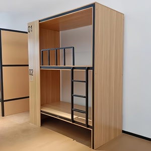 <span class=keywords><strong>Lit</strong></span> <span class=keywords><strong>superposé</strong></span> en métal robuste pour étudiants, fabriqué en Chine, <span class=keywords><strong>avec</strong></span> un design compact pour gagner de la place - Product Image 6