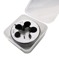 Matrices rondes DIN223 9SiCr M1-M52 pour outils de filetage extérieur, droite