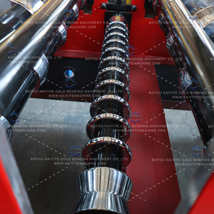 用于波纹和梯形金属屋顶板的高精度双层瓦片滚压成型机 - Product Image 3