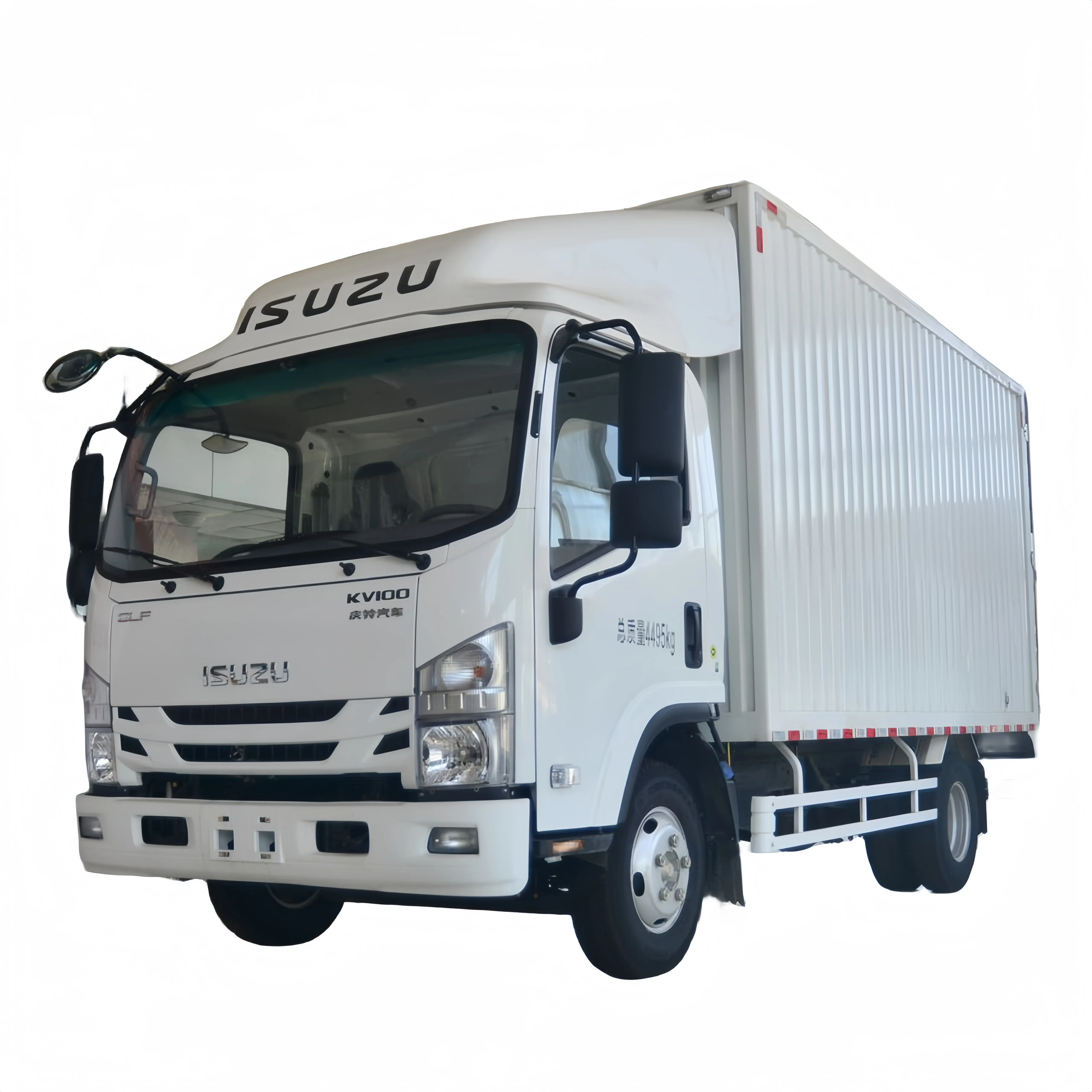 2024 Novo ISUZU KV100 ISUZU ELF KV100 4 Ton 4X2 EuroV Van caminhão com van 4.2M
