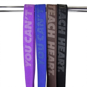 Cinturones de Jiu Jitsu Profesionales al por Mayor, Cinturones de Artes Marciales 100% Algodón, Kimono de Jiu Jitsu Brasileño Hecho a Medida - Product Image 1
