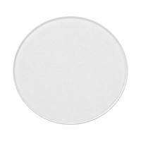 Diffuseur de lumière en verre trempé dépoli sur mesure de 3 mm, résistant aux hautes températures pour luminaire LED