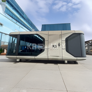 Cama Infantil Tipo Cápsula Espacial con Doble Aislamiento Acústico, Casa Contenedor Contemporánea Impermeable - Product Image 4