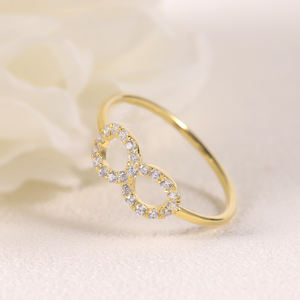 Respect <span class=keywords><strong>Prix</strong></span> Compétitif Bijoux Cvd Lab Grown Diamond Ring Personnaliser Non Ternir Bijoux Nouveautés Au <span class=keywords><strong>750</strong></span> Bague En <span class=keywords><strong>Or</strong></span> - Product Image 2