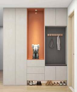 Muebles de Entrada Sencillos Personalizados de Fábrica, Zapateros, Gabinetes de Almacenamiento con Cajones para una Organización Práctica del Hogar - Product Image 1