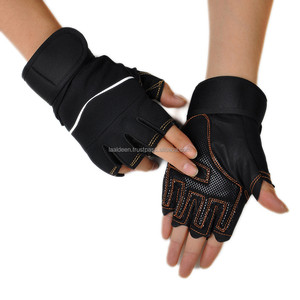 Guantes de entrenamiento de neopreno con logotipo personalizado para hombre y mujer, guantes Unisex para Fitness, levantamiento de pesas, entrenamiento en gimnasio, venta al por mayor - Product Image 6