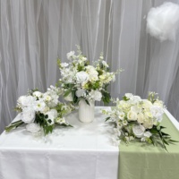 Boule de fleurs artificielles populaire en gros pour centre de table de mariage – Excellent choix pour les fleuristes