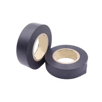 Ruban isolant de sécurité, ruban électrique en PVC, haute qualité, 0,13 mm, ignifuge, ruban isolant électrique en PVC noir