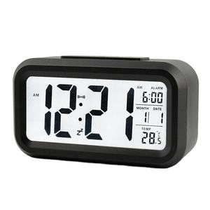 Alarme à <span class=keywords><strong>Induction</strong></span> de veilleuse horloge électronique affichage numérique Led horloge intelligente de température - Product Image 3