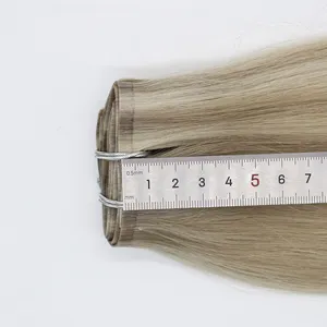 Capelli umani spessi extensiones cabello naturale clip In 100% Clip Remy invisibile nell'estensione dei capelli