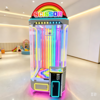 Machine de jeu commerciale d'arcade à ciseaux à cordes pour la distribution de prix