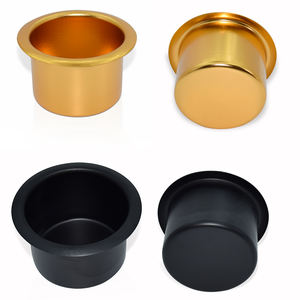 Porte-tasse vintage <span class=keywords><strong>en</strong></span> acier inoxydable, pour <span class=keywords><strong>camping</strong></span>-<span class=keywords><strong>Car</strong></span> et caravane, accessoire de voiture, cendrier, pour canapé, bureau - Product Image 5