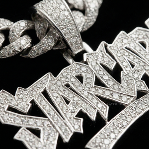 Pendentif Lettre Moissanite STARCARAT en Argent Sterling 925, Breloque Alphabet Plaqué Or, Bijou Initial Élégant, Cadeau Tendance - Product Image 5