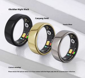 2025년 신제품 R06 헬스 스마트 링 손가락 피트니스 트래커 심박수 혈중 산소 모니터링 IP67 방수 앱 제어 안드로이드 - Product Image 5