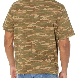 เสื้อยืดผู้ชายทรงโอเวอร์ไซส์ ผ้าถัก สปอร์ต พิมพ์ลาย แขนสั้น คอกลม - Product Image 5