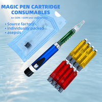 Cartouche en verre de 3 ml, flacon en verre emballé individuellement pour l'emballage cosmétique, emballage de liquides