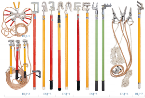 11kV 33kV 66kV Tandem Tige de terre électrique en cuivre haute tension - Product Image 4