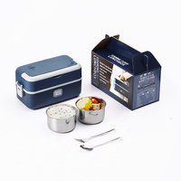 Boîte à lunch électrique 200W avec fonction de chauffage détachable pour hommes occupés Chauffage de restauration rapide pour bureau à domicile