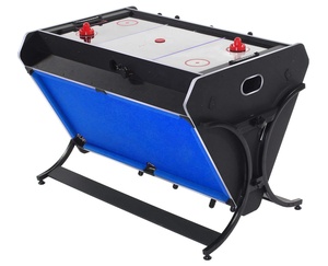 <span class=keywords><strong>Mesa</strong></span> <span class=keywords><strong>de</strong></span> Futbolín Multiusos 3 en 1 Convertible con <span class=keywords><strong>Mesa</strong></span> <span class=keywords><strong>de</strong></span> Billar y <span class=keywords><strong>Mesa</strong></span> <span class=keywords><strong>de</strong></span> Hockey <span class=keywords><strong>de</strong></span> Aire - Product Image 3
