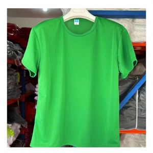 T-shirt unisexe décontracté LC3317 pour la salle de sport, logo imprimé personnalisé, séchage rapide, polyester respirant, col rond, nouveau modèle, style formel - Product Image 5