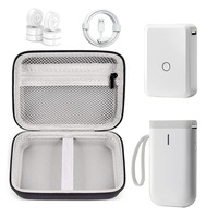 Étui de rangement portable en EVA compatible avec l'imprimante d'étiquettes Phomemo D30 D35 / JADENS D11
