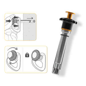 Ancre extérieure en acier inoxydable 30KN <span class=keywords><strong>pour</strong></span> l'escalade, l'alpinisme, les pitons amovibles, la fixation de cordes <span class=keywords><strong>pour</strong></span> travaux en hauteur, et les clous d'expansion - Product Image 4